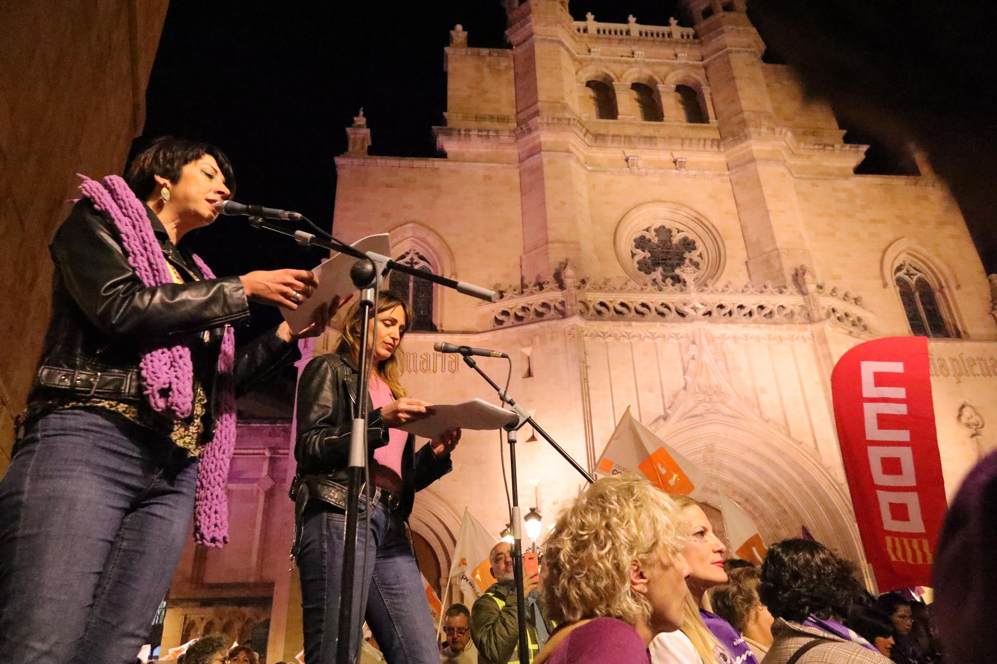 Las mejores imágenes de la manifestación del 8-M en Castellón