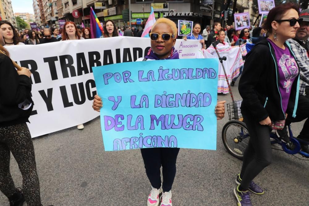 8M en Murcia: Manifestación de la mañana