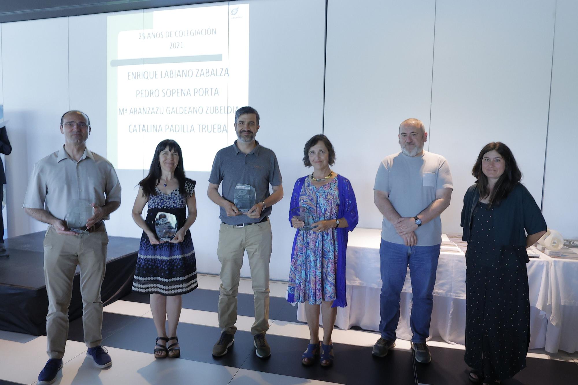 Gala y entrega de premios anual del Colegio Oficial de Ingenieros Agrónomos de Aragón, Navarra y País Vasco