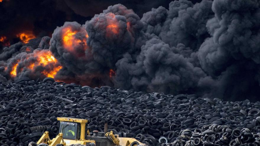 El incendio se produjo hace un año.