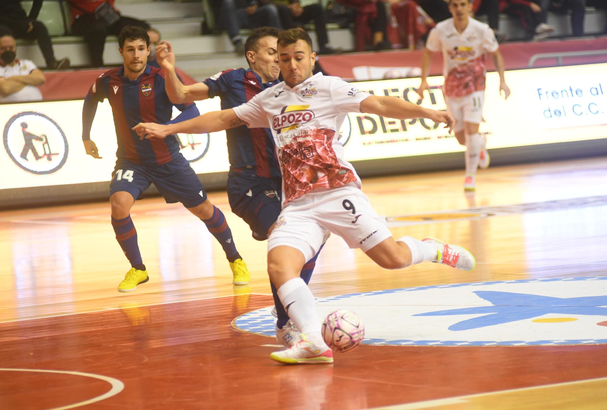 ElPozo recupera la sonrisa ante Levante (4-3)