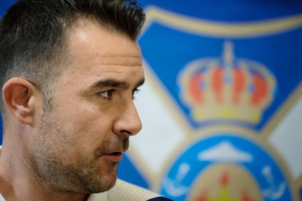 Aritz López Garai, entrenador del CD Tenerife