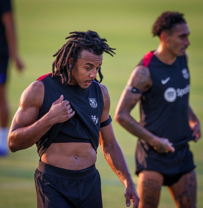 Así ha sido el entrenamiento del Barça en la Base Naval de la Marina de Annapolis para preparar el clásico