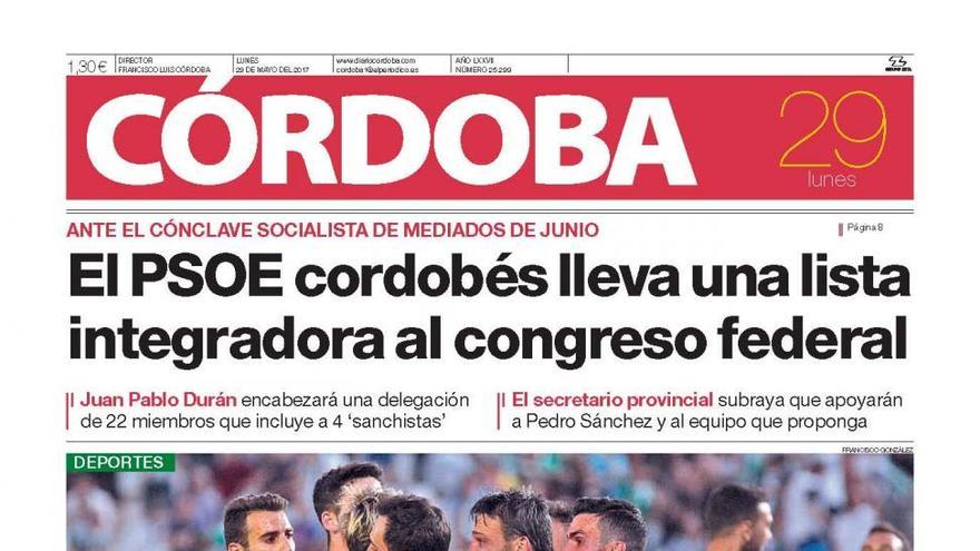 La portada de CÓRDOBA