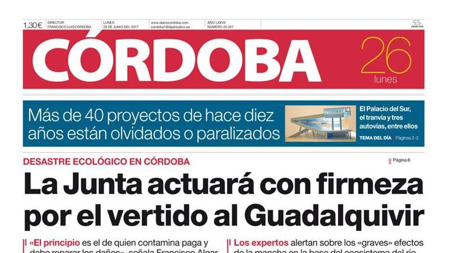 La portada de CÓRDOBA