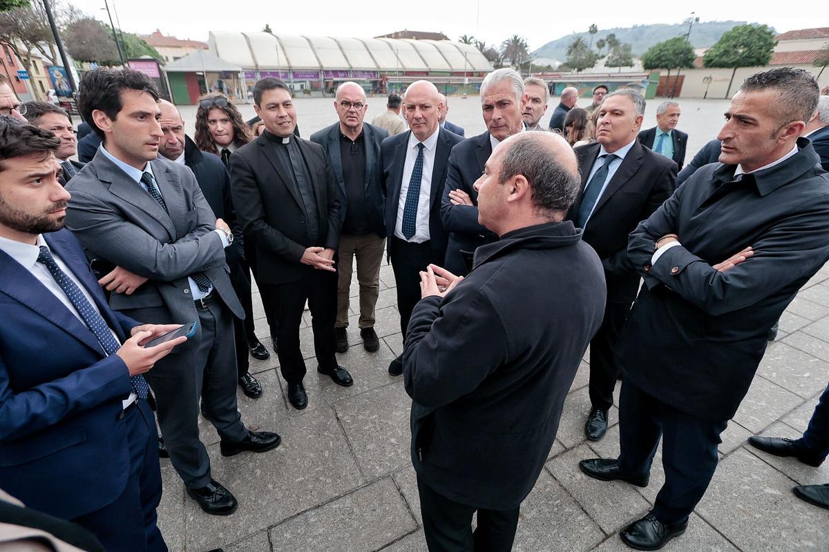 Ensayo general de la visita papal Ensayo general de la visita papal