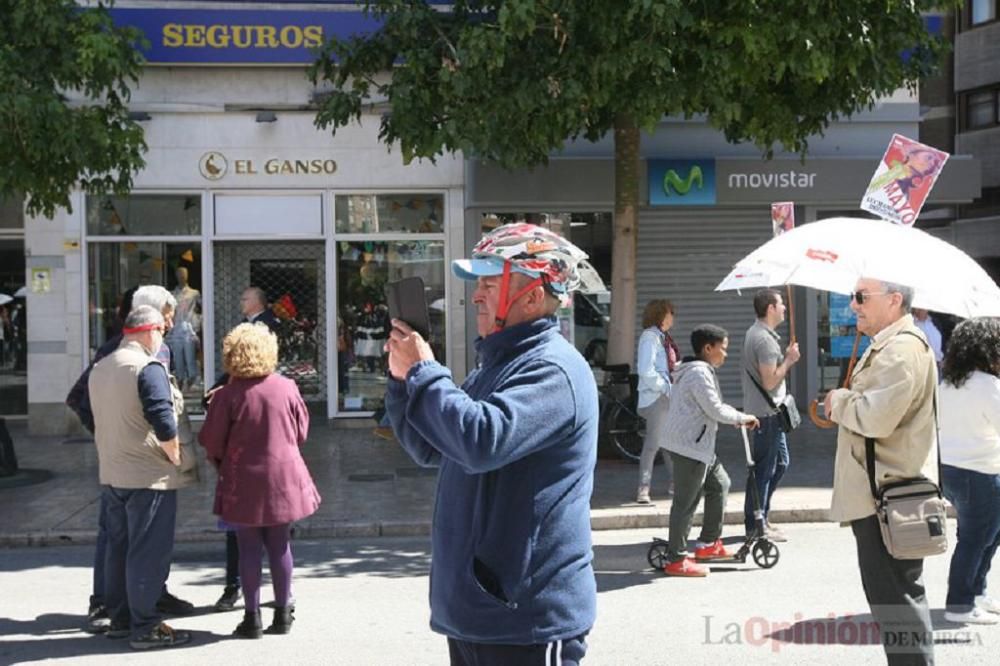 Manifestación del 1 de mayo en Murcia