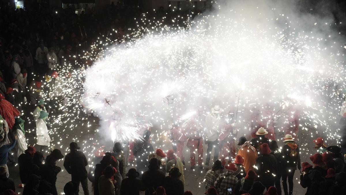 Imatge de l’edició de l’any passat del Correfoc