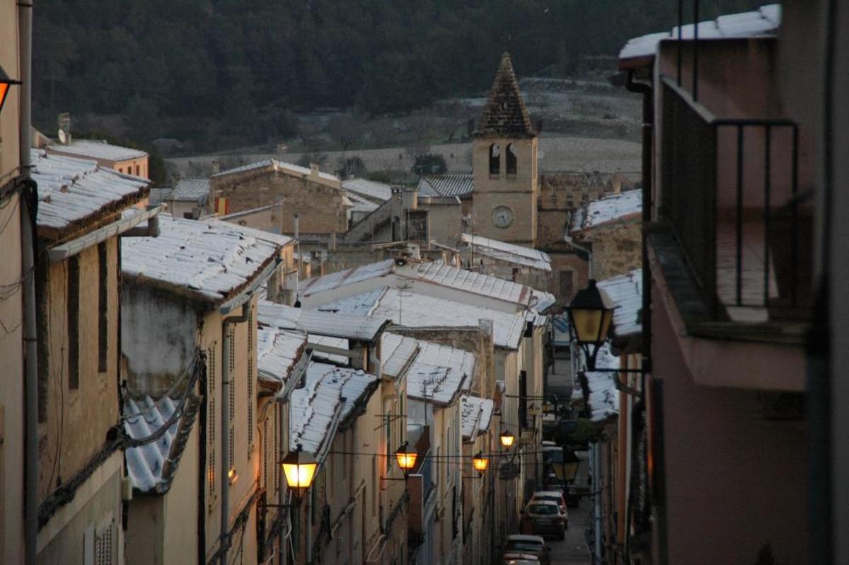 Se cumplen 14 años de la gran nevada en Mallorca de febrero de 2012, la segunda más importante de la historia