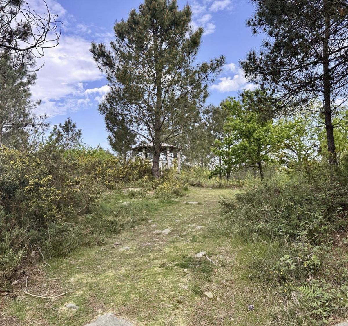 La zona del mirador, una de las que se mejorará para su uso.