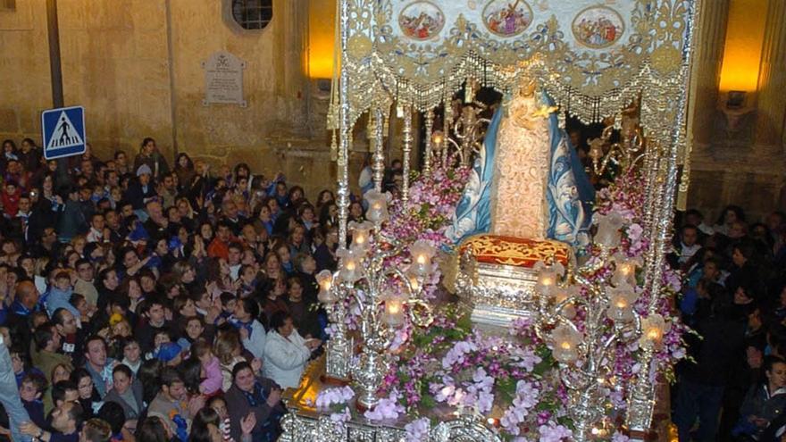 Al filo de esta madrugada la Dolorosa cruzará el umbral de San Francisco de Lorca