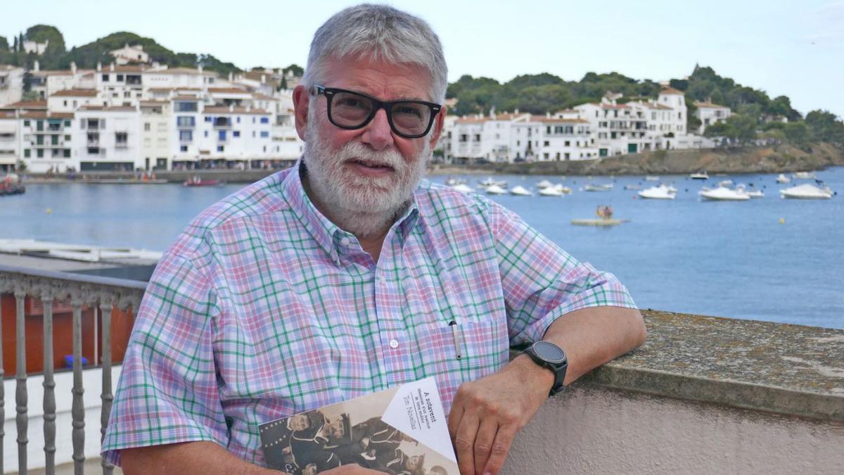 Ton Novellas Barceló va presentar la novel·la A sotavent a Cadaqués fa uns dies | CAL·LÍGRAF EDITORIAL