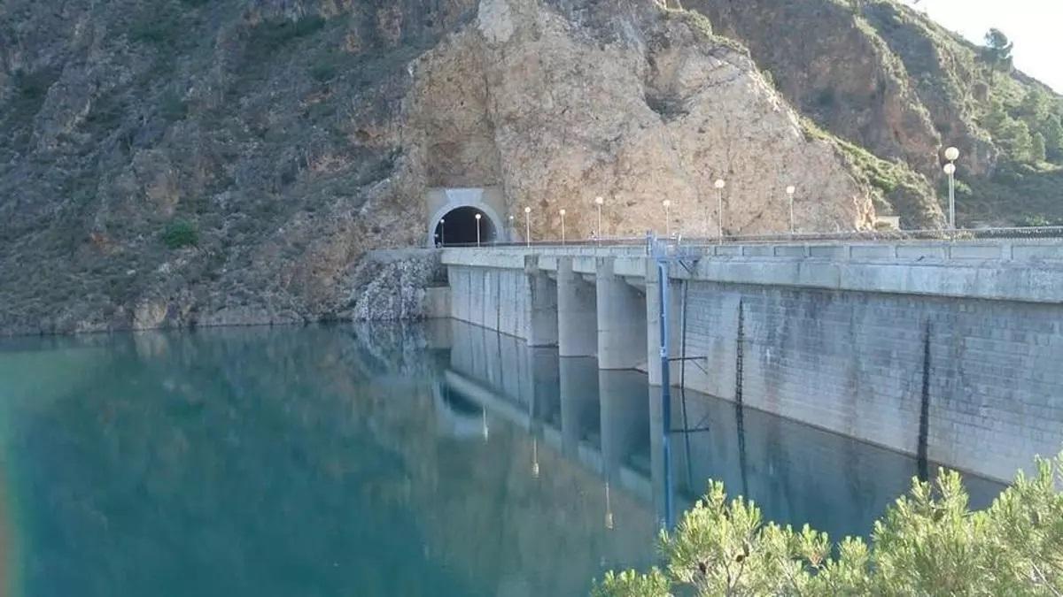 Uno de los pantanos de la cuenca del Segura.