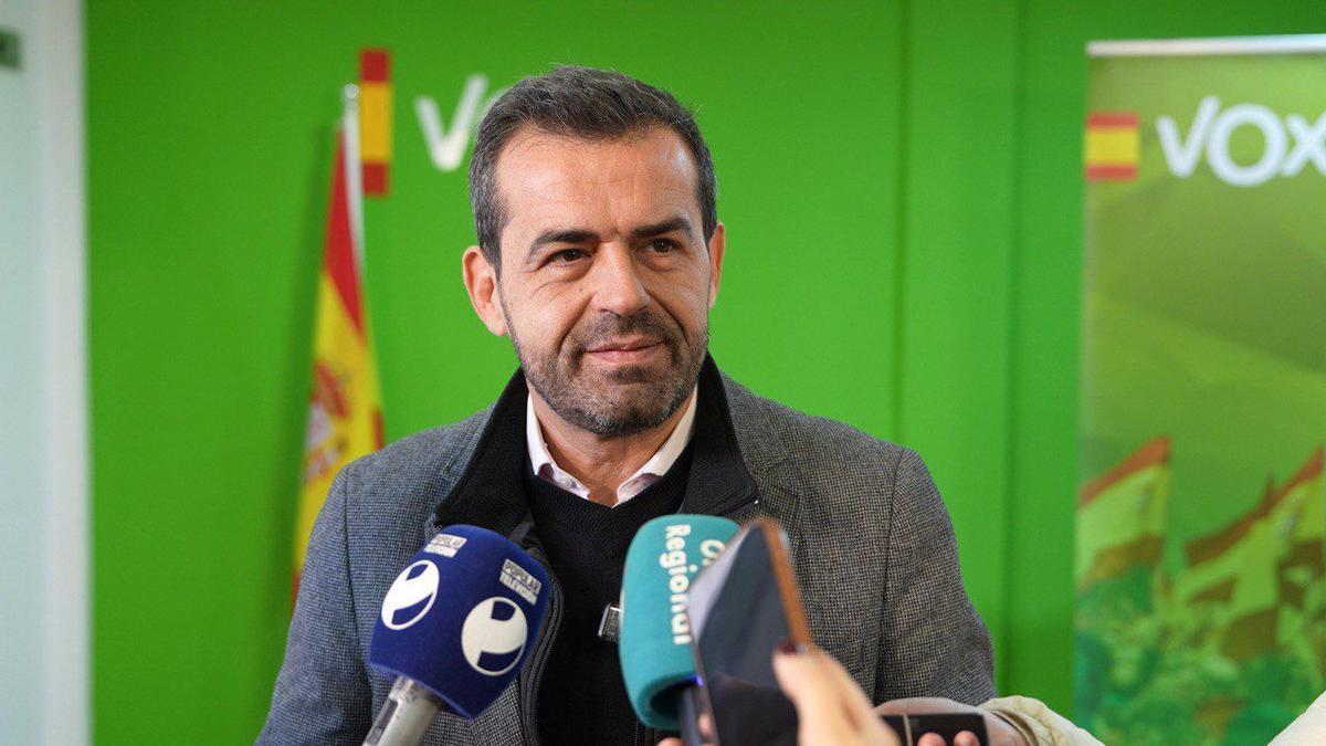 Rubén Martínez Alpañez, portavoz adjunto de Vox.