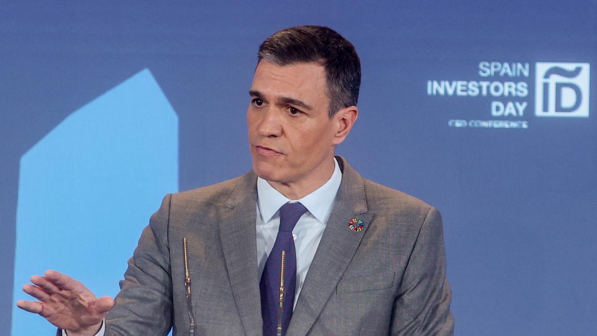 El president del Govern, Pedro Sánchez.