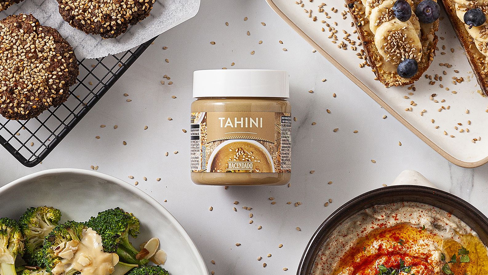 Salsa tahini de Mercadona, a la venta en supermercados