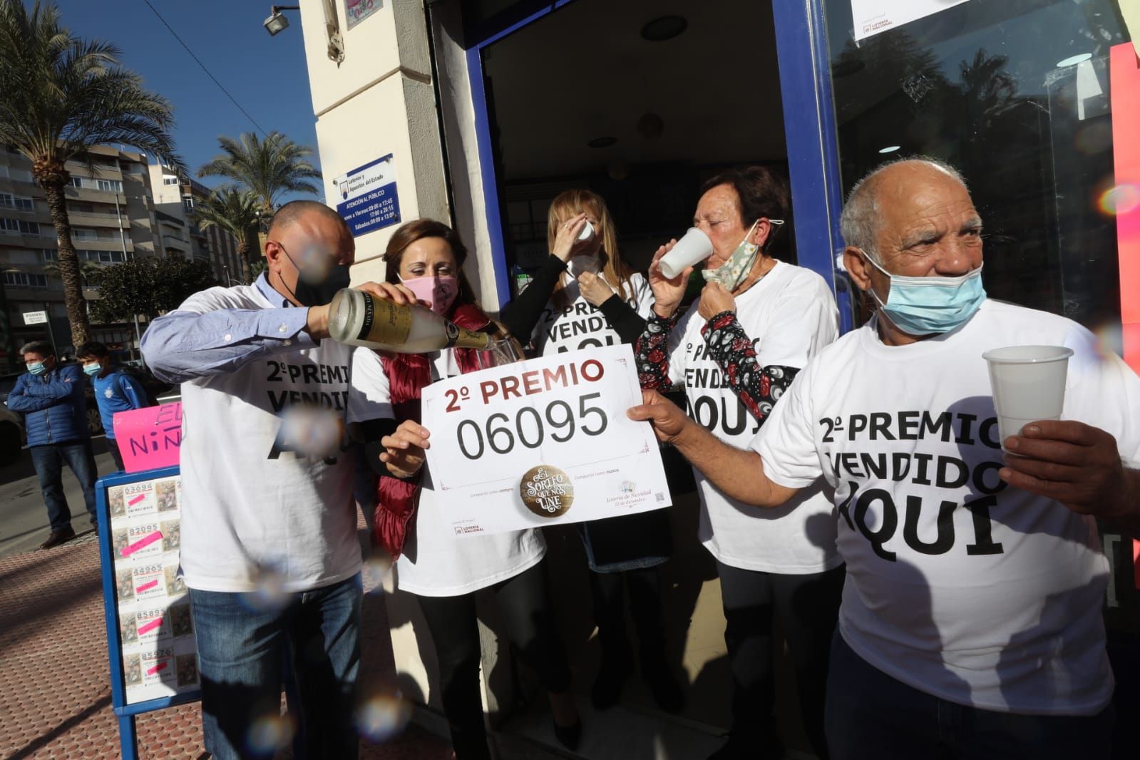 El segundo premio de la Lotería de Navidad deja 10 millones en Crevillent