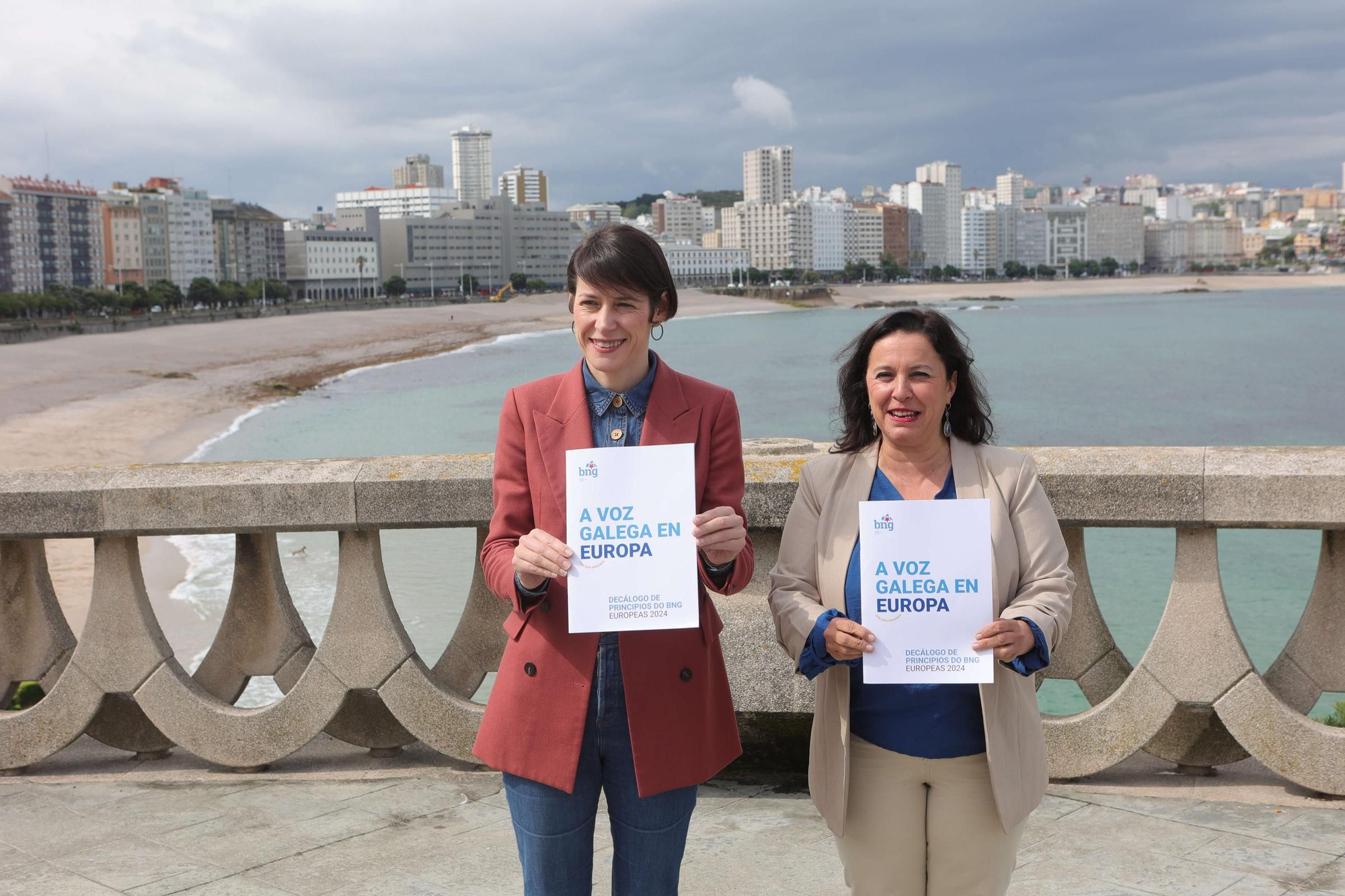 Ana Pontón y Ana Miranda presentan en A Coruña el programa del BNG para las elecciones europeas