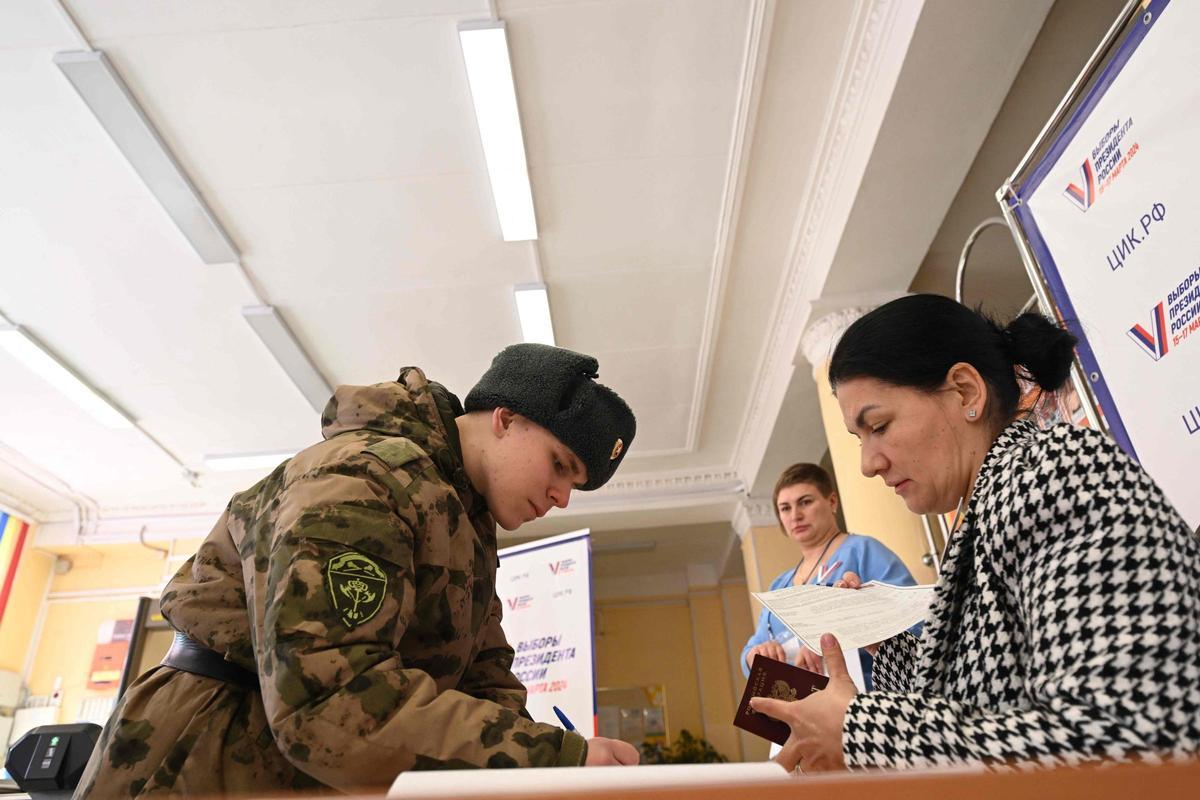 Primera jornada electoral de las elecciones presidenciales rusas