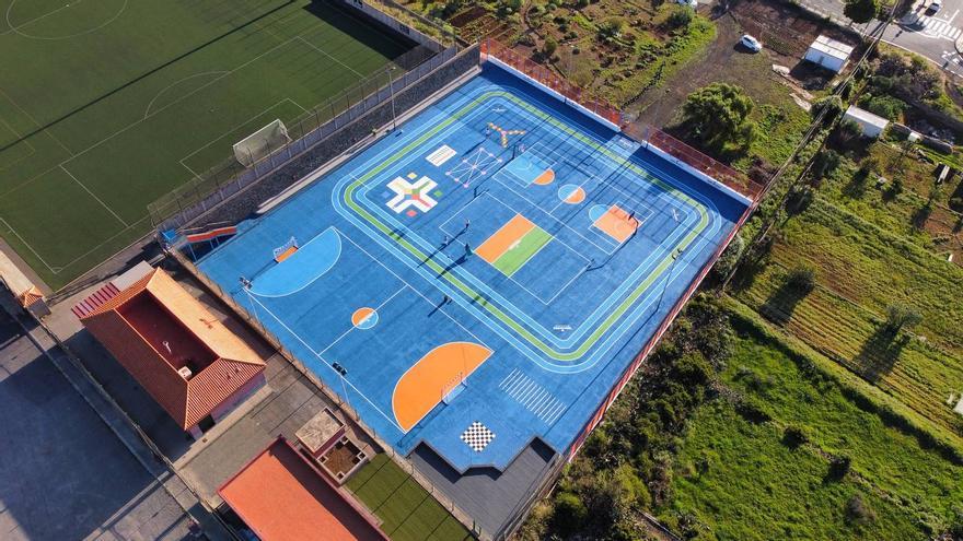 Santa Cruz estrena la remodelada zona deportiva de El Tablero