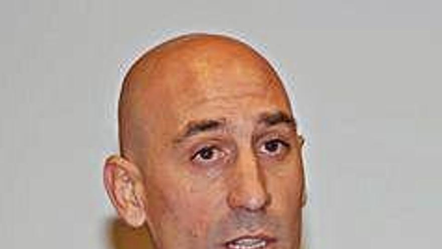 El president, Luis Rubiales