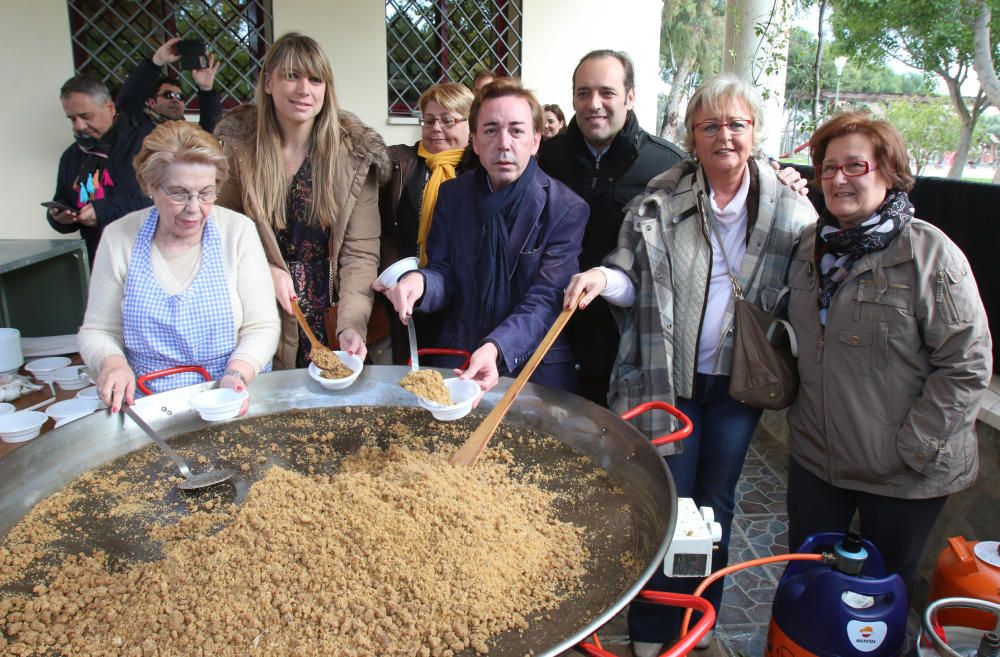 Migas carnavaleras en Teatinos