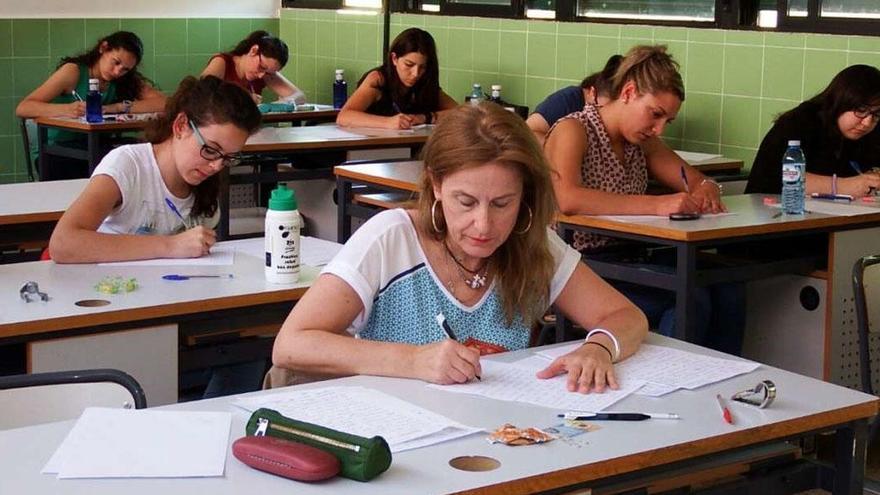 Exámenes de oposiciones para profesores.