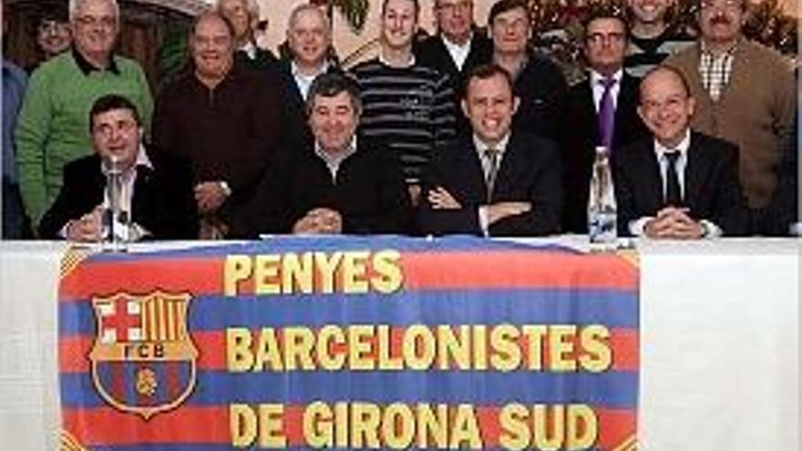 Futbol Sandro Rosell, amb les Penyes a Lloret