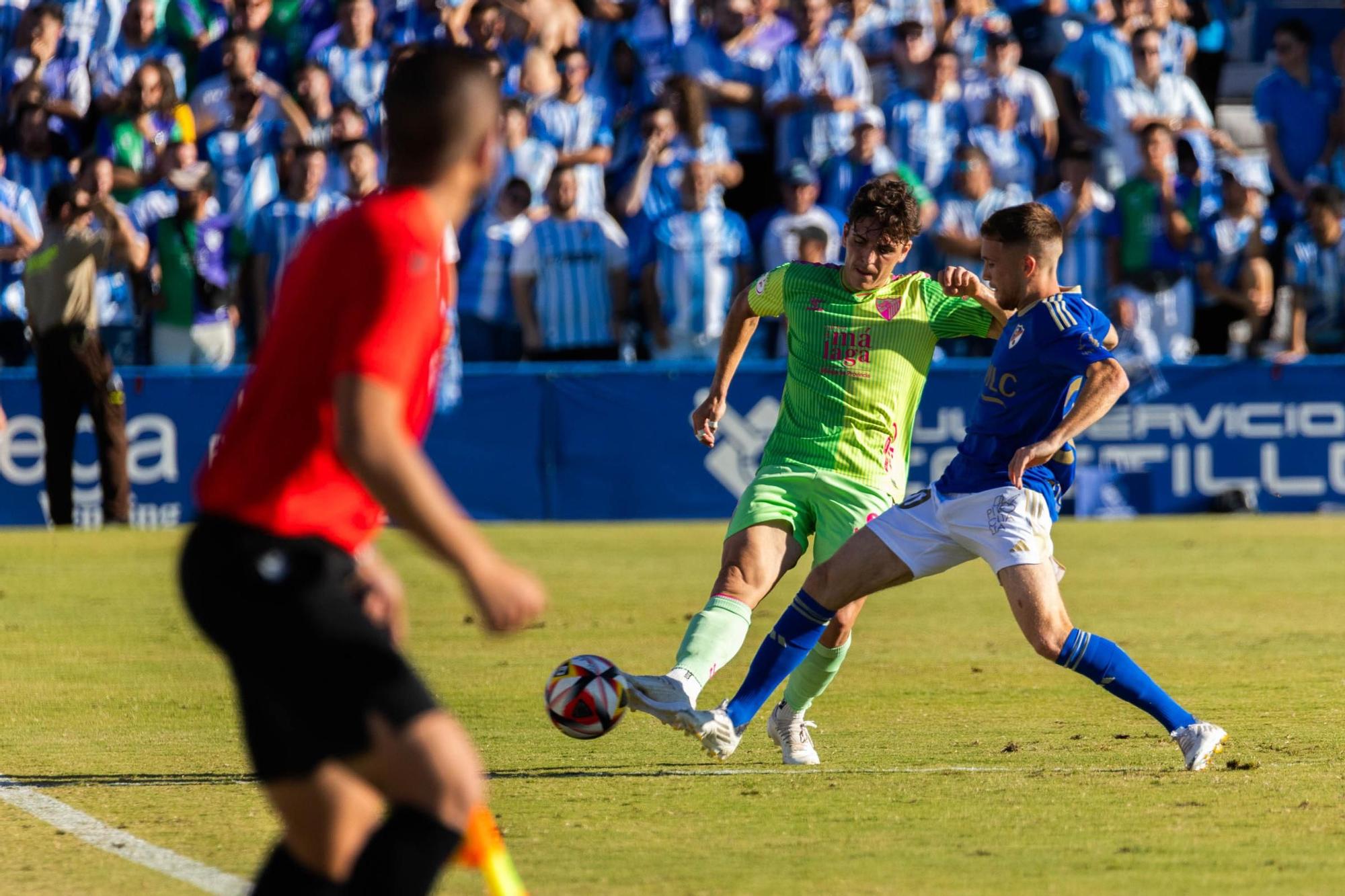 El Deportivo Linares - Málaga CF, en imágenes