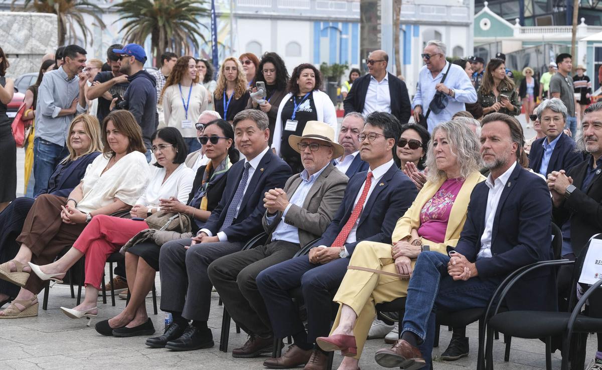 Gran Fest, evento que conmemora la llegada del primer buque de la flota coreana a Canarias