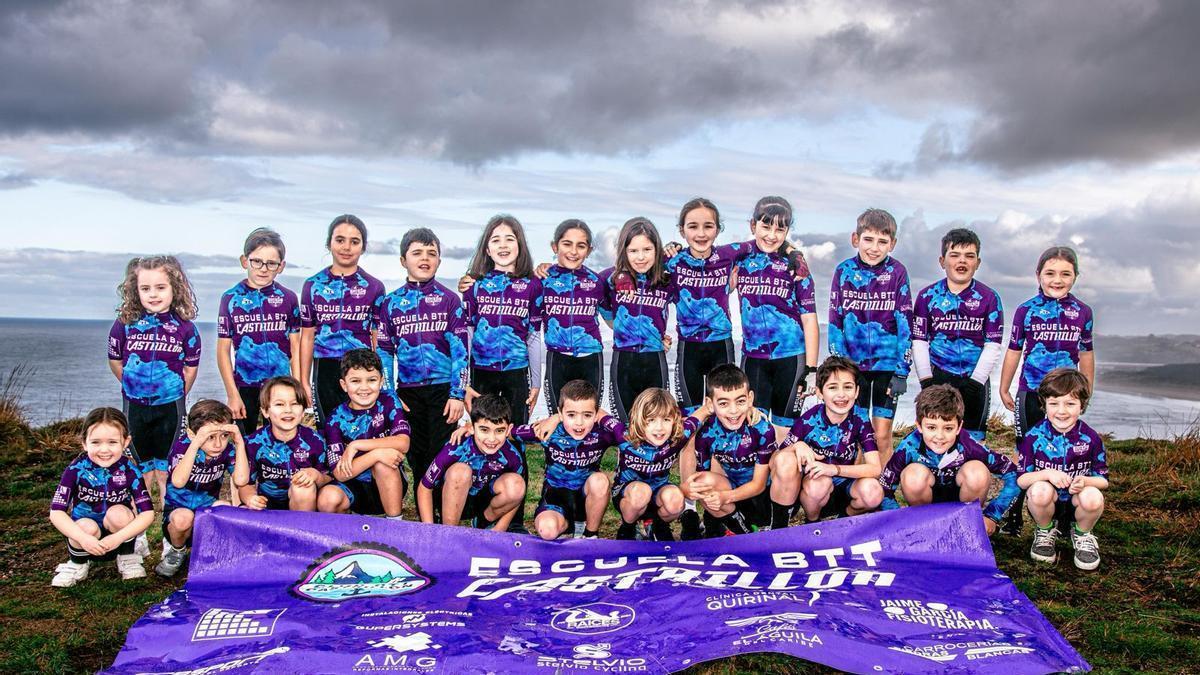 Castrillón, cantera de BTT: este es la nueva escuela que ha abierto en el concejo
