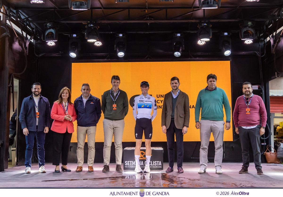 Gandia acoge la primera etapa de la Setmana Ciclista Internacional-Volta Femenina de la Comunitat Valenciana