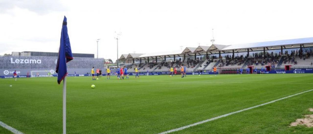 Imagen del campo 2 de Lezama, ciudad deportiva el Athletic Club de Bilbao, donde juega como local la SD Amorebieta. | | LALIGA