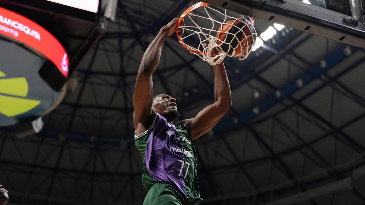 Yankuba Sima acaba contrato con el Unicaja este mes de junio.