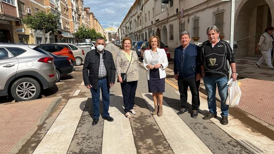 La viceportavoz socialista en el Ayuntamiento de Málaga, Begoña Medina, en Las Delicias en una imagen de archivo