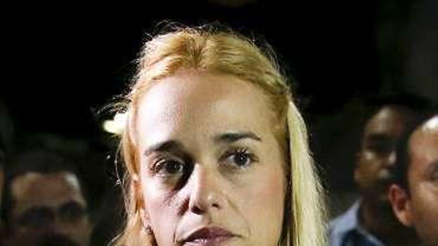 Lilian Tintori. // Efe