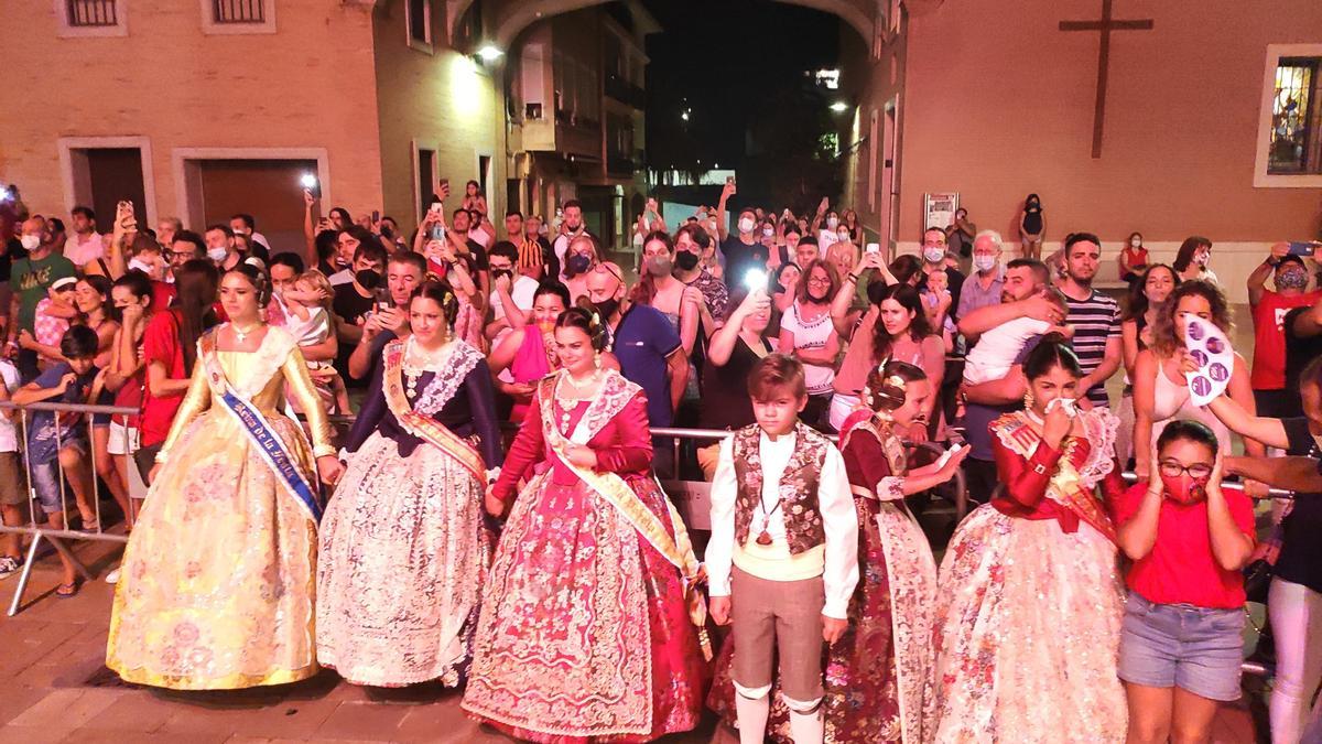 Cremà de la Falla Sant Josep 'Raval' de Gandia.