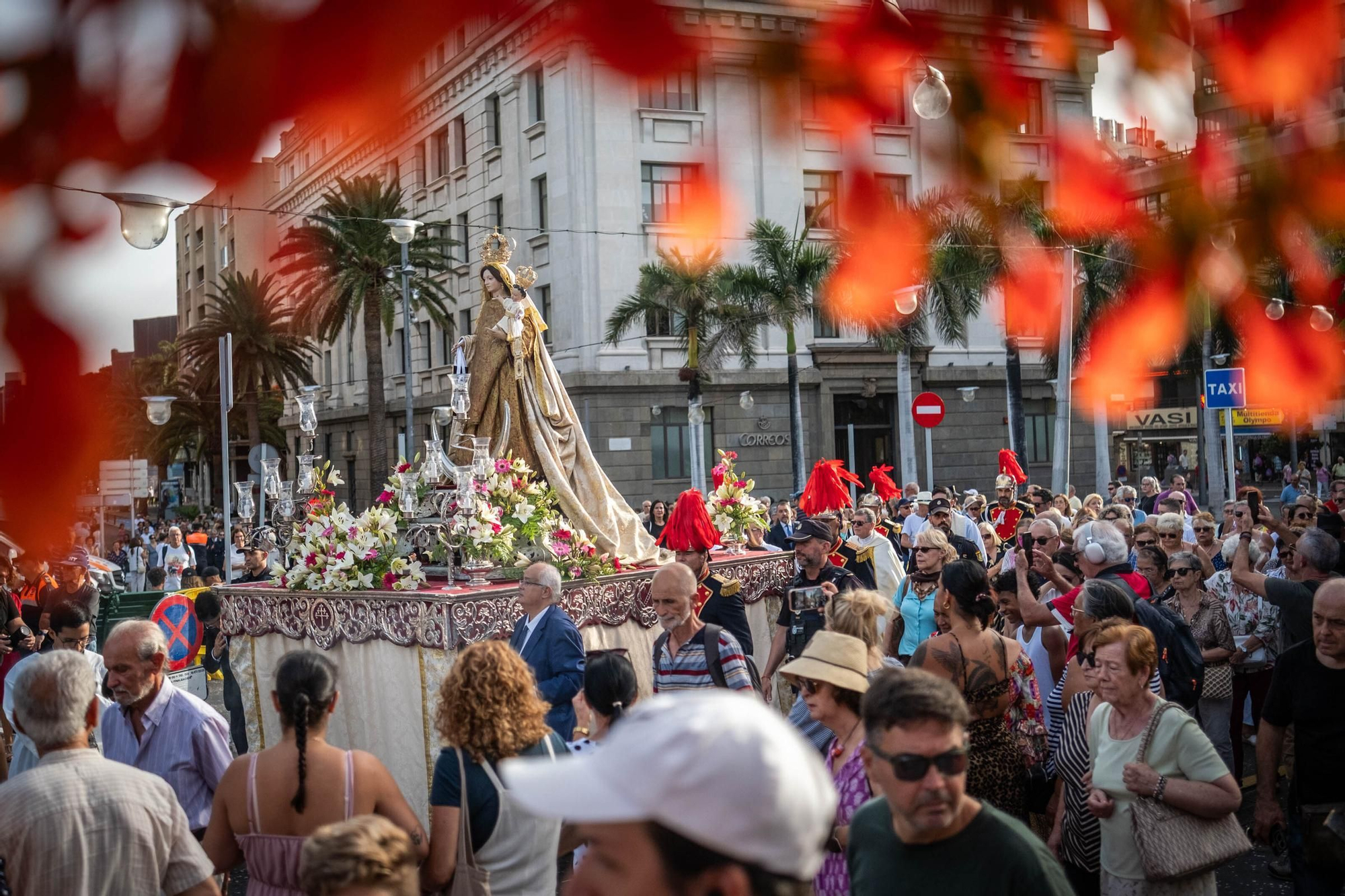 Procesión de la Virgen del Carmen en Santa Cruz de Tenerife
