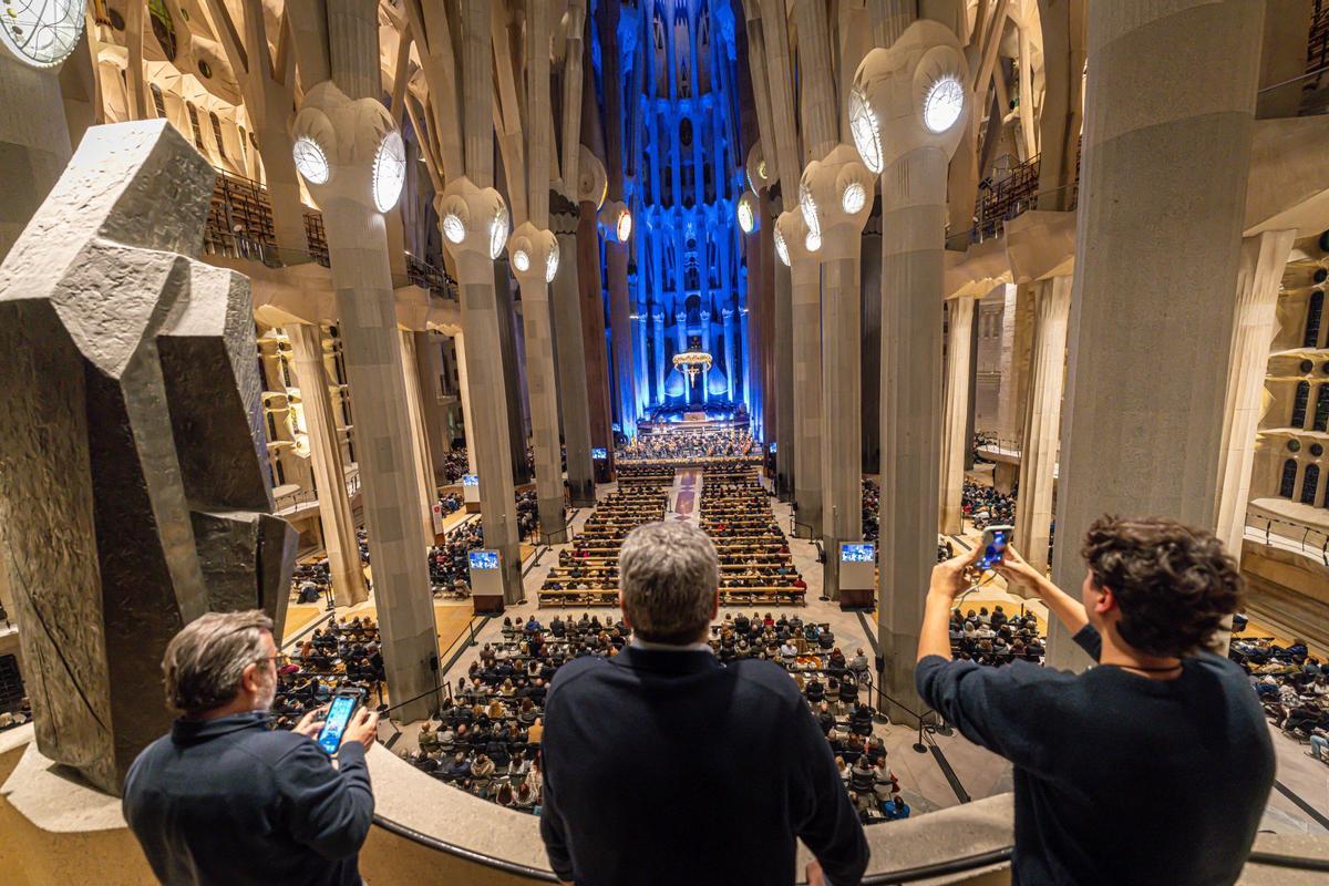 Concierto de Navidad de la Sagrada Familia, a cargo de la Orquesta Sinfònica del Vallès y del Orfeó Català