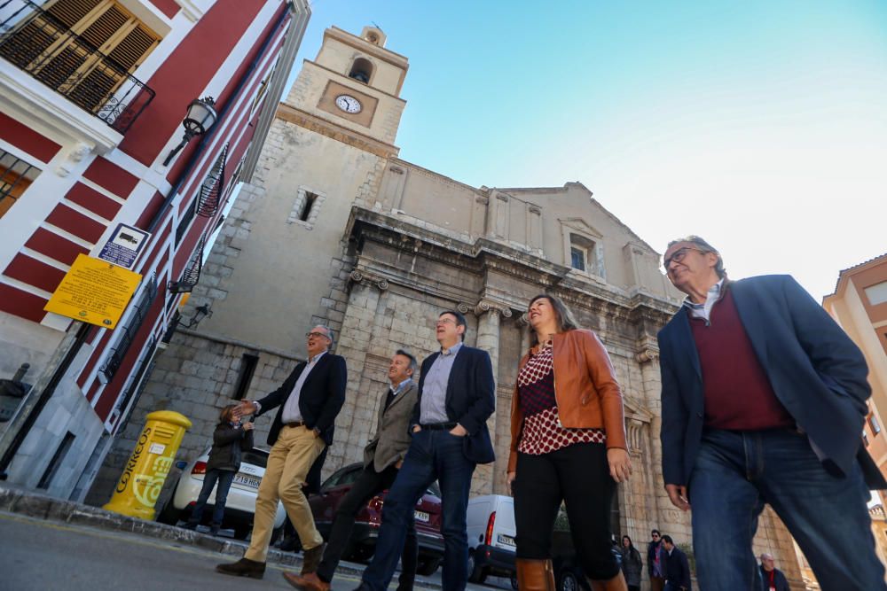 Elección de Maite García como secretaria general del PSOE de la Marina Baixa