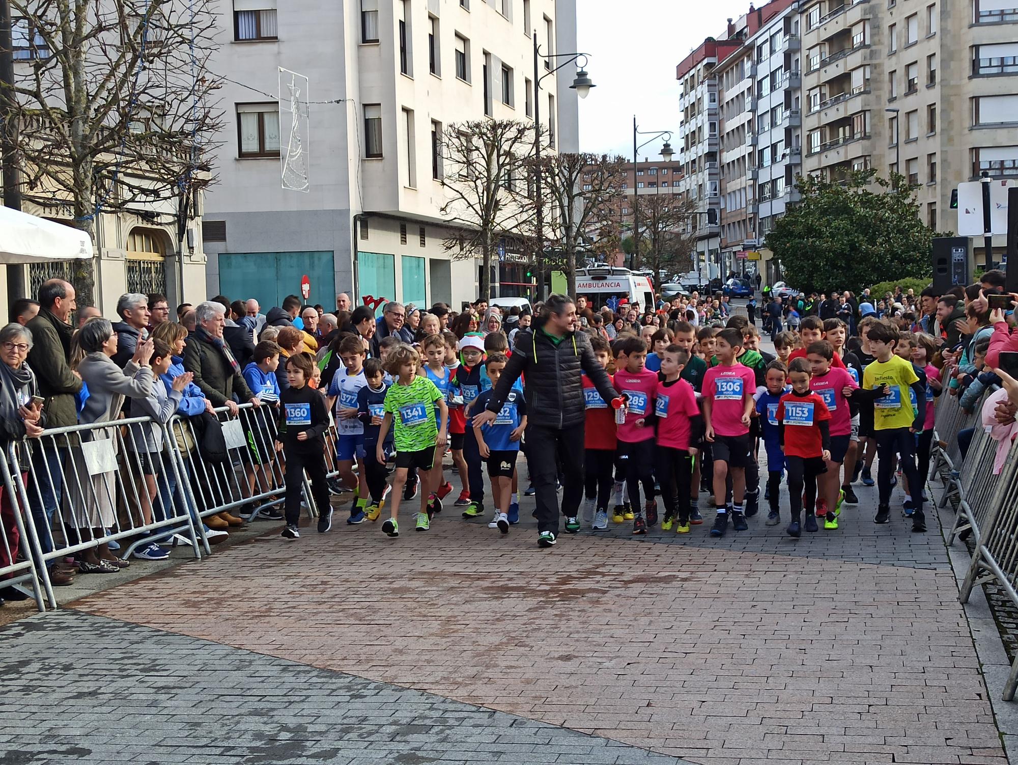 Casi 1.500 participantes disputan la carrera de Fin de Año de Pola de Siero