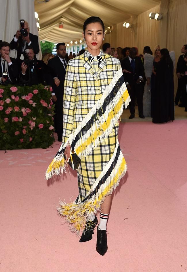 Liu Wen en la Gala MET 2019