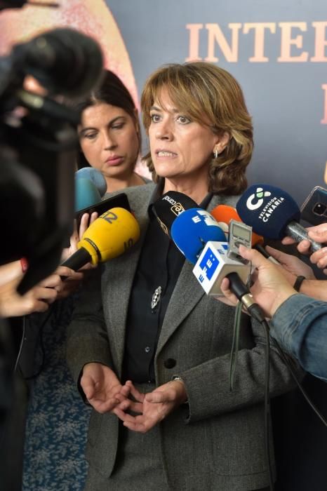 14-11-2019 AGÜIMES. Dolores Delgado, ministra de Justicia, participa en eI Congreso Internacional de Género  | 14/11/2019 | Fotógrafo: Andrés Cruz