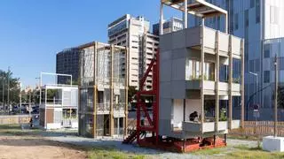 Barcelona prueba tres tipos de nuevas fachadas pensadas para la rehabilitación de viviendas
