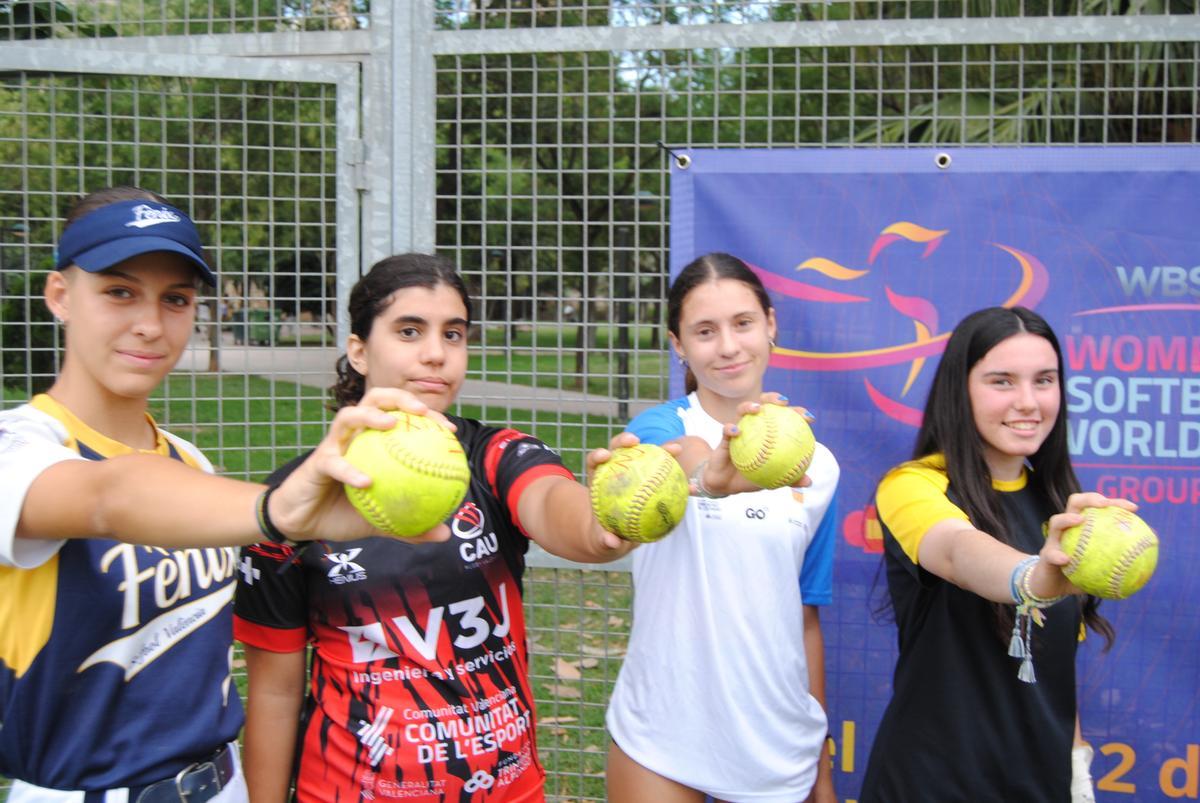 Algunas de las chicas participantes en este encuentro.