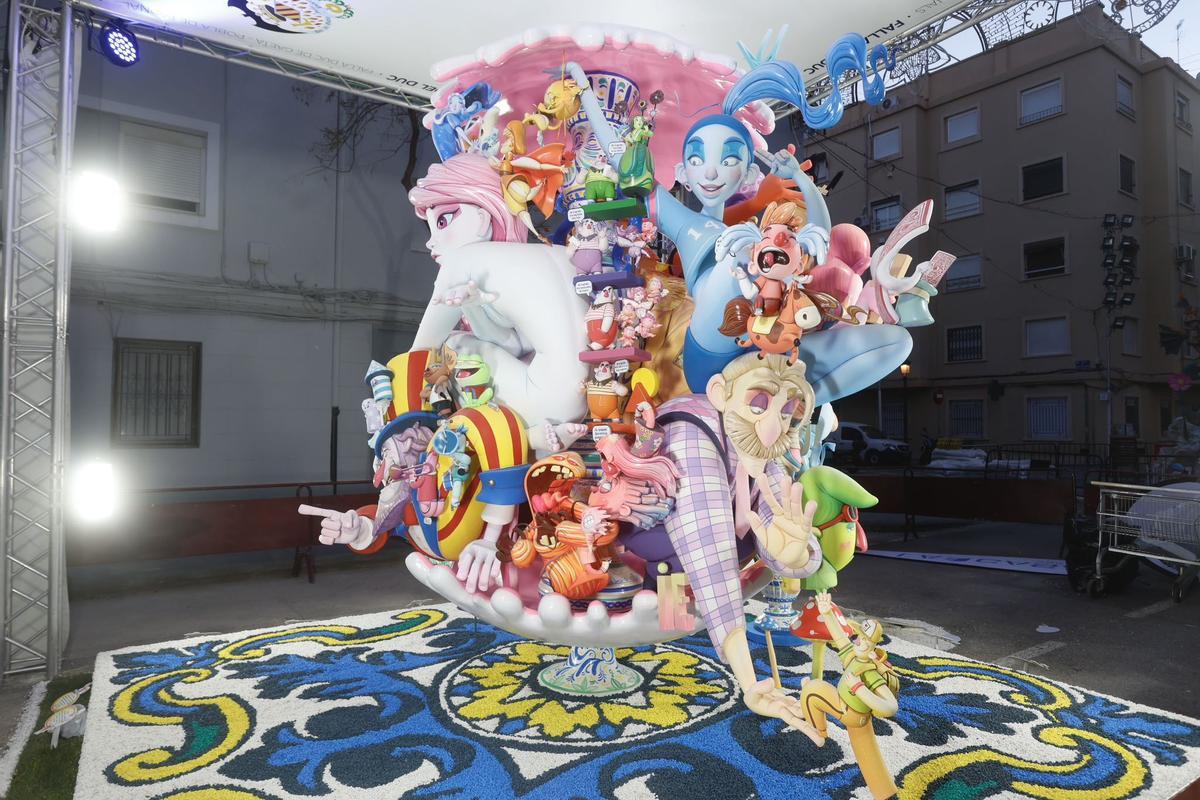 De viaje por la falla infantil de Duque de Gaeta