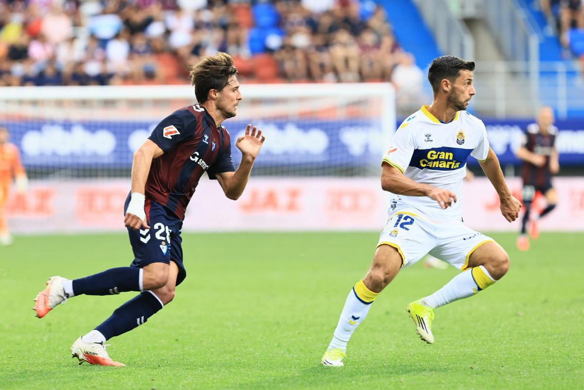 El Éibar-UD Las Palmas, en imágenes