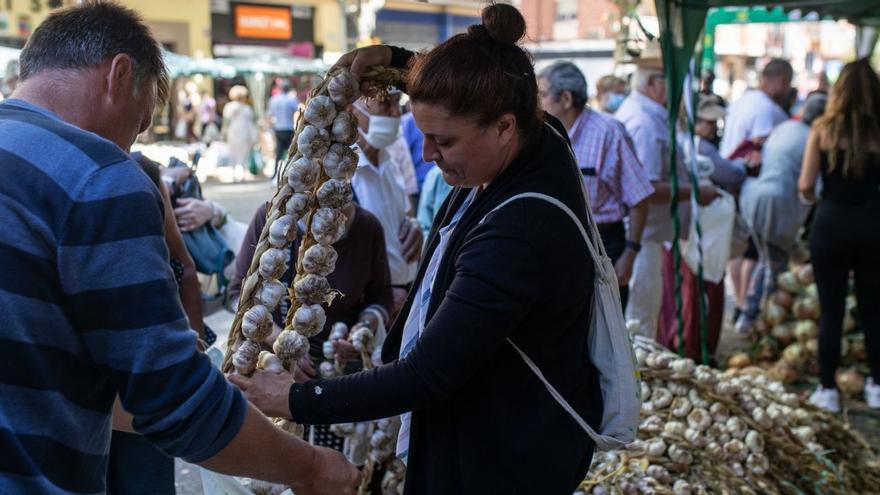 El buen ajo de una Feria encogida en Zamora