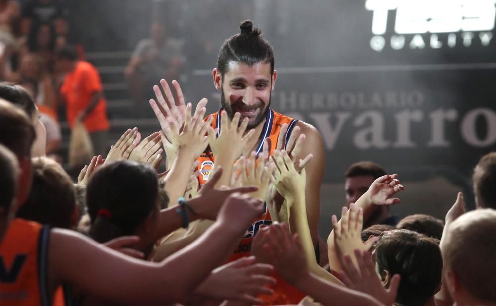 Así fue la presentación del Valencia Basket