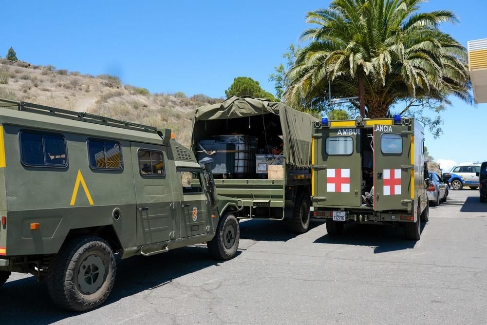 Incendio en Gran Canaria | Zonas afectadas en las medianías de Gáldar y en Artenara